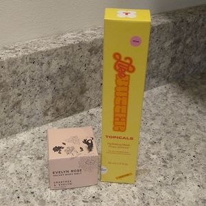 Like Butter hydrating mask and Evelyn rose velvet body melt